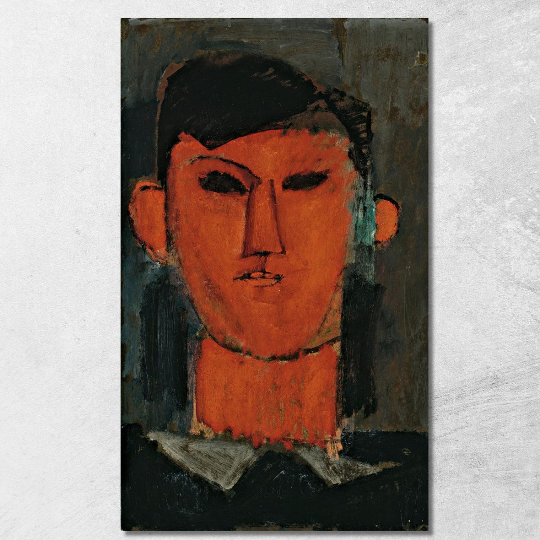 Ritratto Di Pablo Picasso Amedeo Modigliani amd62 quadro stampato su tela Ritratto Di Pablo Picasso Amedeo Modigliani amd62 quadro stampato su tela