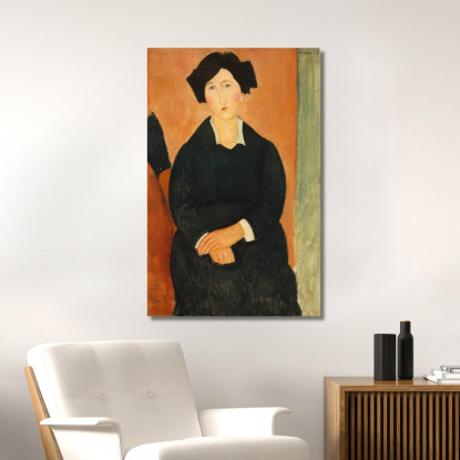 L'Italiano Amedeo Modigliani amd71 quadro stampato su tela