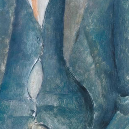 Il Piccolo Contadino Amedeo Modigliani amd72 quadro stampato su tela