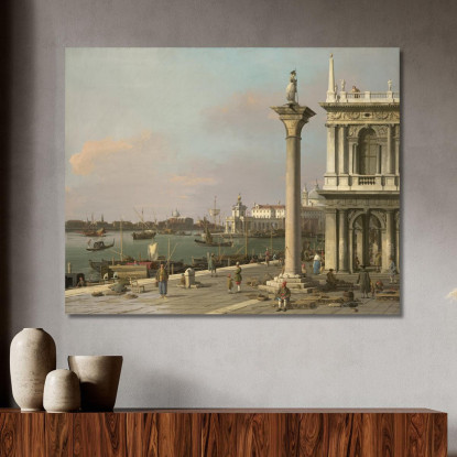 Bacino Di S. Marco- From The Piazzetta Canaletto cnl6 quadro stampato su tela