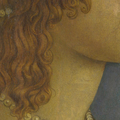 Una Signora Di Profilo Sandro Botticelli sbt1 quadro stampato su tela