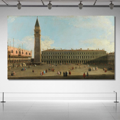 Piazza San Marco Venezia Canaletto cnl38 quadro stampato su tela