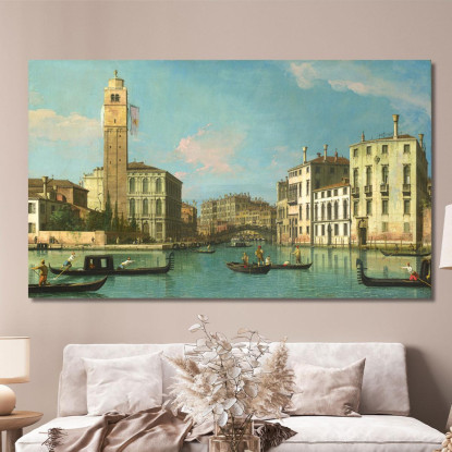 Ingresso A Cannaregio Canaletto cnl41 quadro stampato su tela