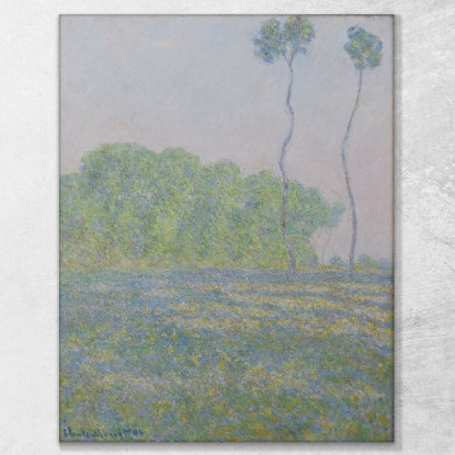 Prato A Giverny Claude Monet mnt279 quadro stampato su tela