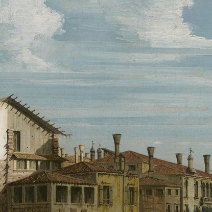The Grand Canal In Venice From Palazzo Flangini To Campo San Marcuola Canaletto cnl46 quadro stampato su tela
