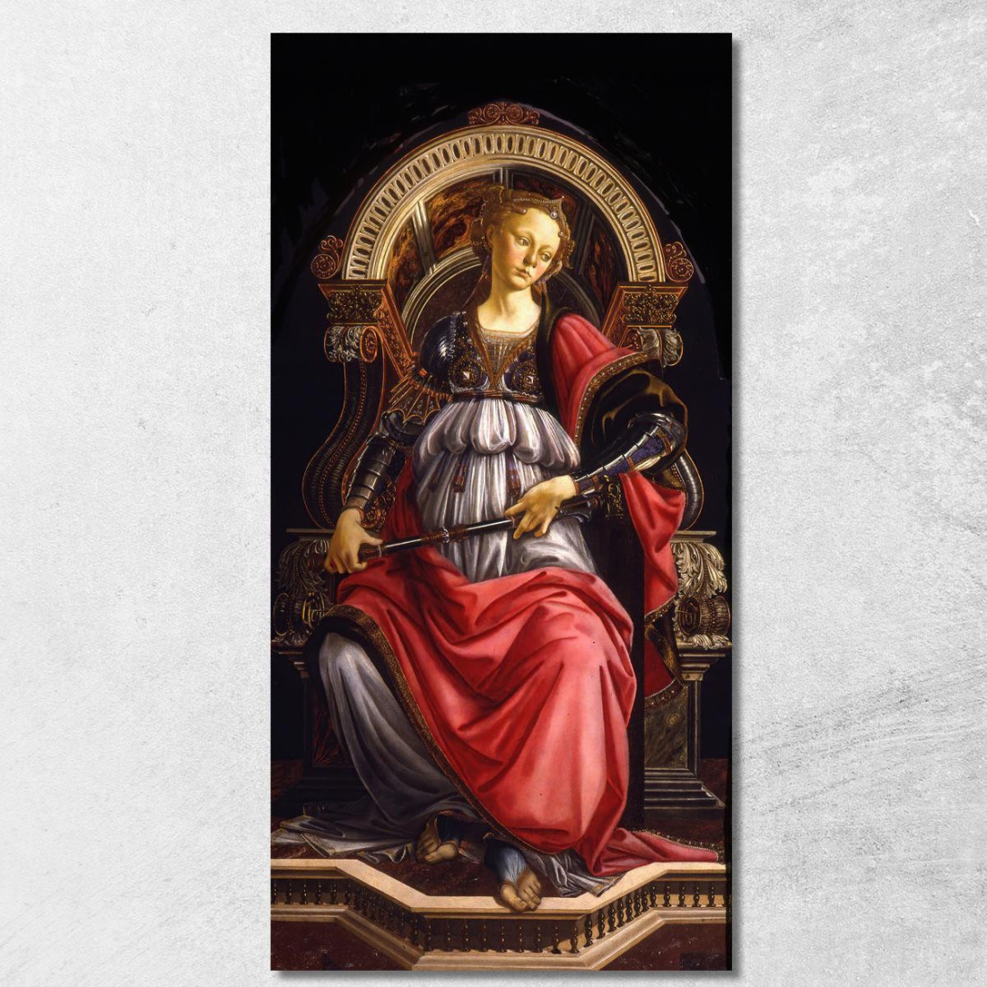 Fortezza Sandro Botticelli sbt16 quadro stampato su tela Fortezza Sandro Botticelli sbt16 quadro stampato su tela