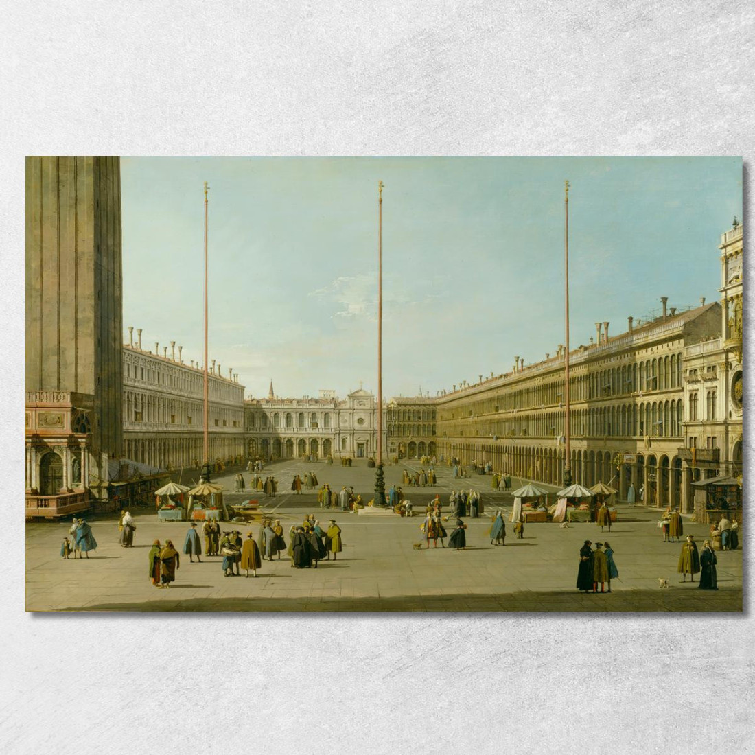 The Piazza San Marco Canaletto cnl52 quadro stampato su tela The Piazza San Marco Canaletto cnl52 quadro stampato su tela