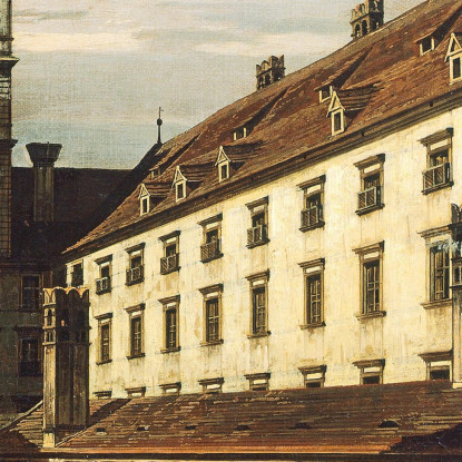 Chiesa Domenicana Di Vienna Canaletto cnl71 quadro stampato su tela
