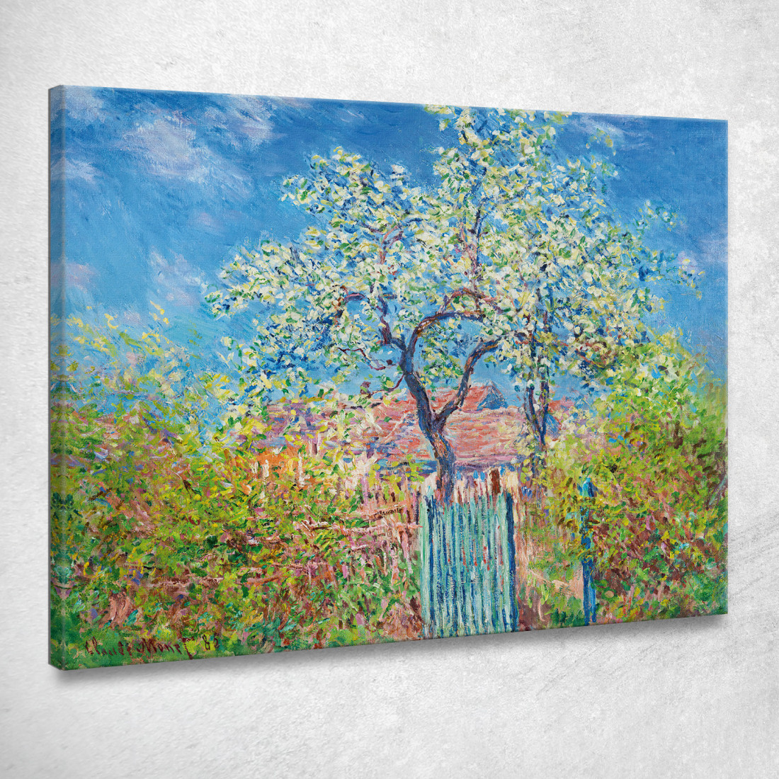 Pero In Fiore Claude Monet mnt291 quadro stampato su tela Pero In Fiore Claude Monet mnt291 quadro stampato su tela