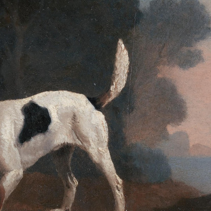 Foxhound Sul Profumo George Stubbs gst15 quadro stampato su tela