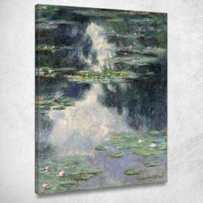 Stagno Con Ninfee Claude Monet mnt292 quadro stampato su tela