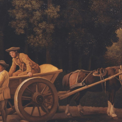 Lavoratori George Stubbs gst25 quadro stampato su tela