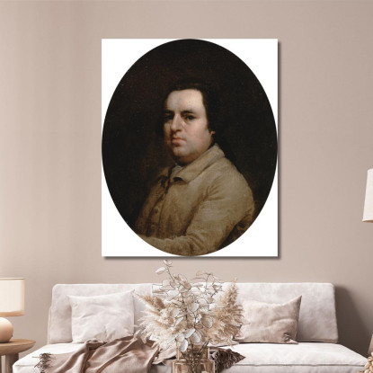 Auto Ritratto George Stubbs gst36 quadro stampato su tela