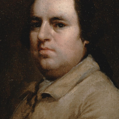Auto Ritratto George Stubbs gst36 quadro stampato su tela