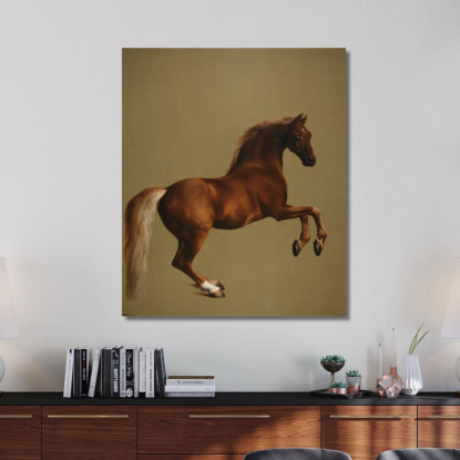 Whistlejacket È Un Dipinto Ad Olio Su Tela Del 1762 Circa George Stubbs gst55 quadro stampato su tela
