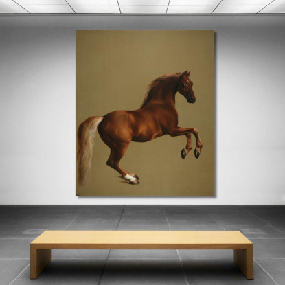 Whistlejacket È Un Dipinto Ad Olio Su Tela Del 1762 Circa George Stubbs gst55 quadro stampato su tela