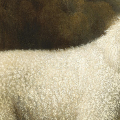 Barboncino Bianco In Un Barchino George Stubbs gst56 quadro stampato su tela