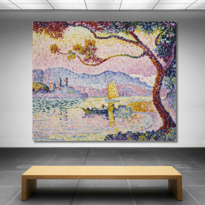 Antibes Paul Signac psn4 quadro stampato su tela