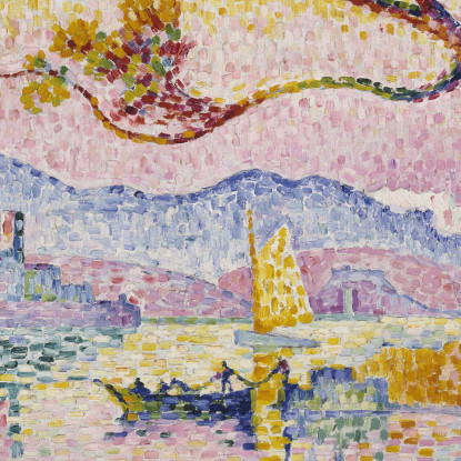 Antibes Paul Signac psn4 quadro stampato su tela