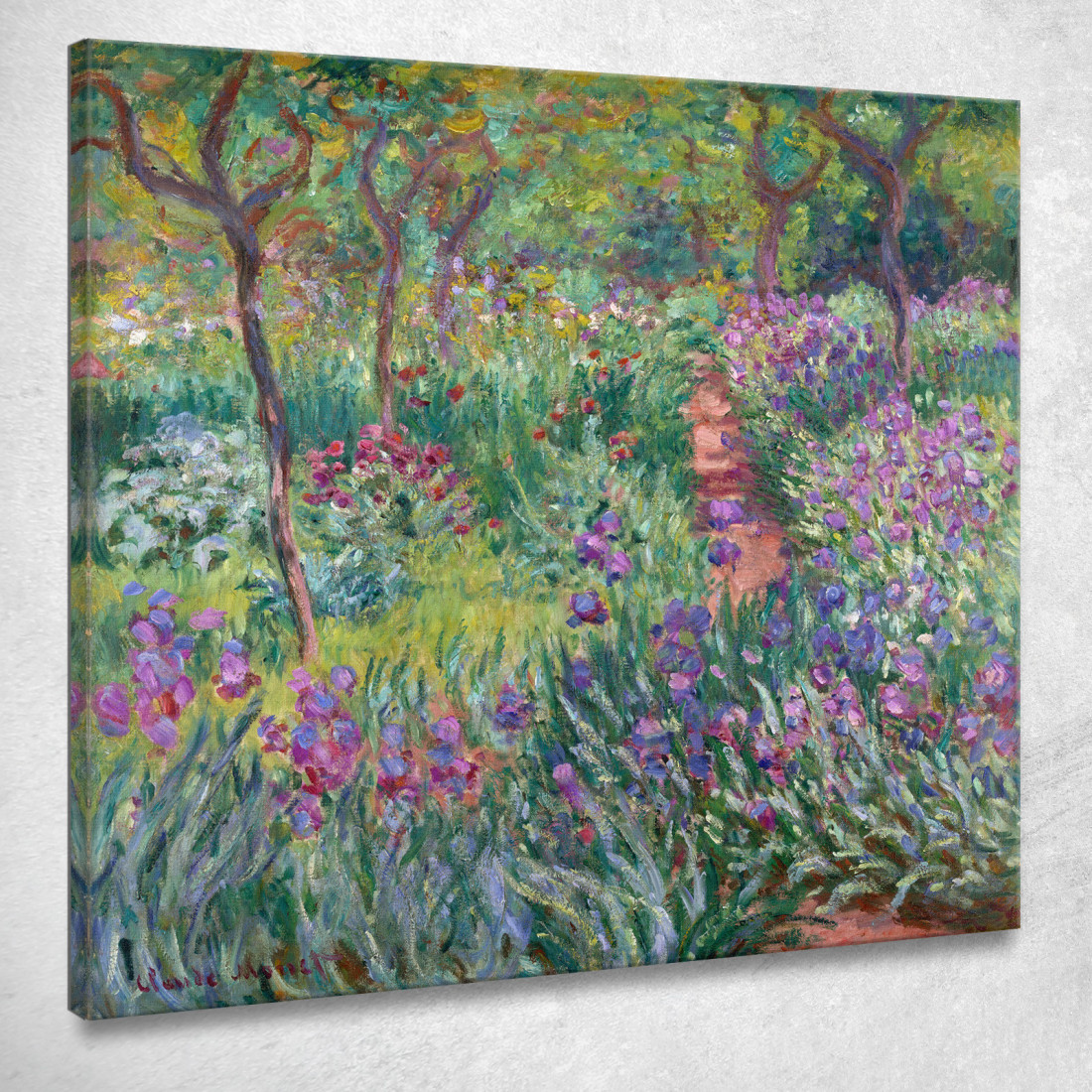 Il Giardino Dell'Artista A Giverny Claude Monet mnt317 quadro stampato su tela Il Giardino Dell'Artista A Giverny Claude Monet mnt317 quadro stampato su tela