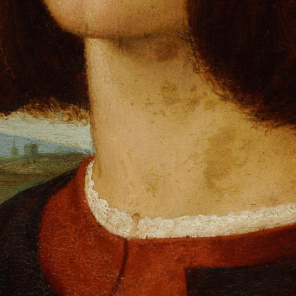 Portrait Of Pietro Bembo Raffaello Sanzio rph26 quadro stampato su tela