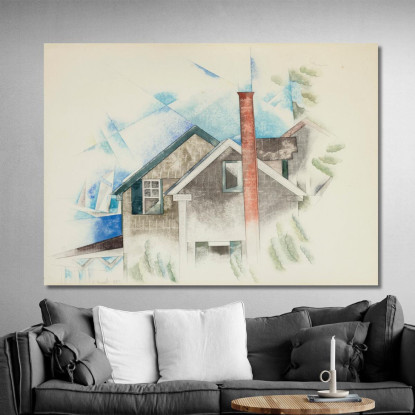 Case Charles Demuth cdm21 quadro stampato su tela