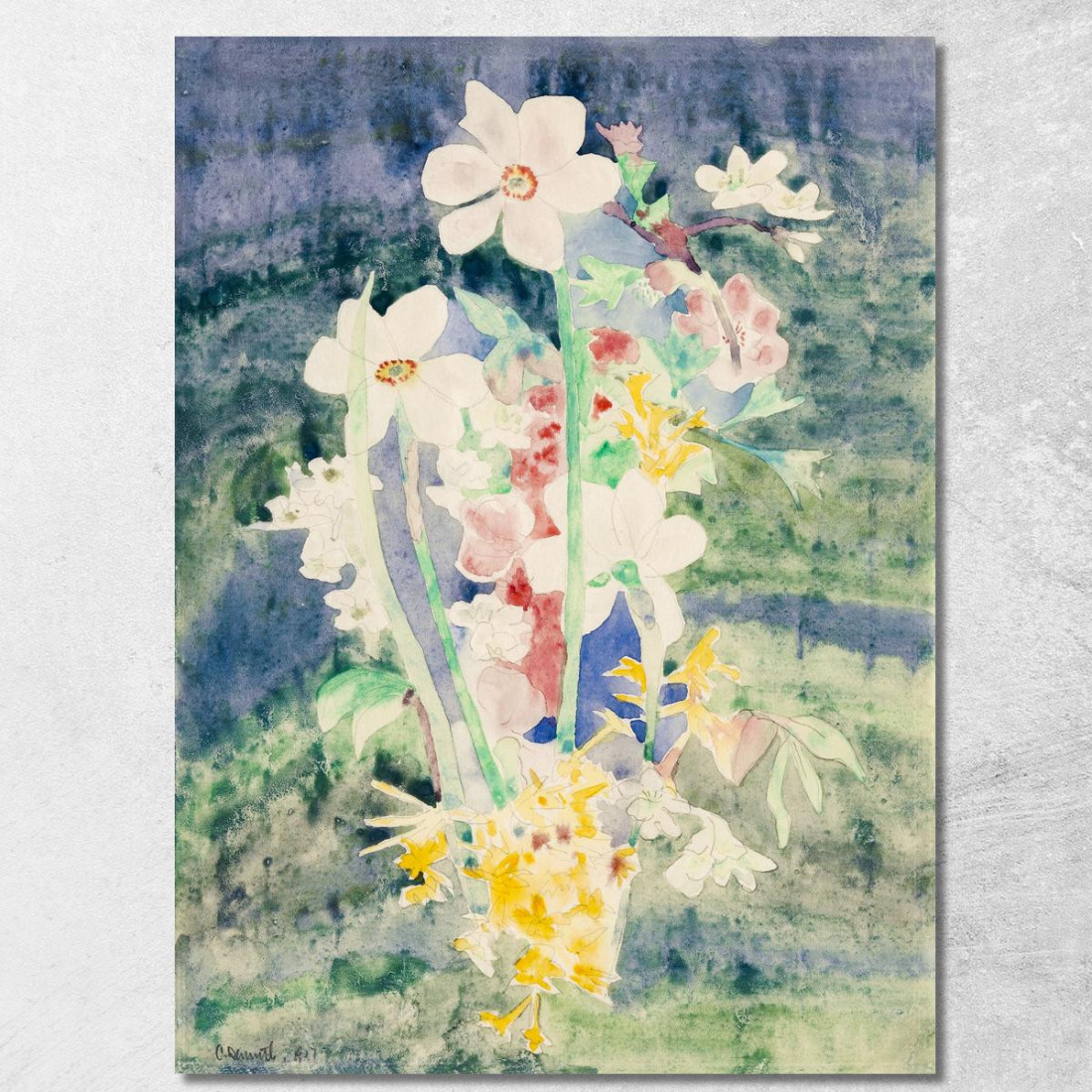 Narciso Charles Demuth cdm35 quadro stampato su tela Narciso Charles Demuth cdm35 quadro stampato su tela