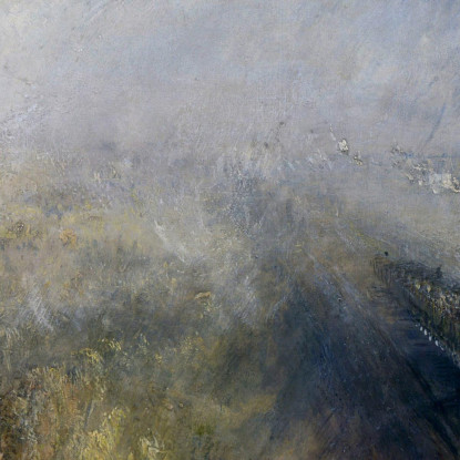 Pioggia Vapore E Velocità La Great Western Railway Joseph Mallord William Turner jwt5 quadro stampato su tela