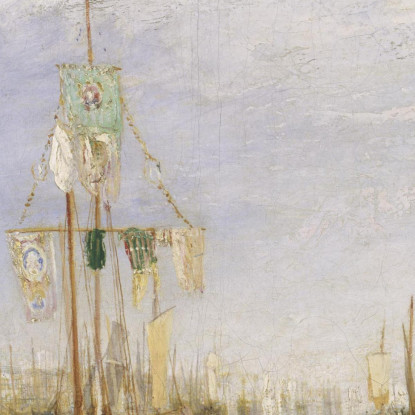 Venice From The Porch Of Madonna Della Salute Joseph Mallord William Turner jwt16 quadro stampato su tela