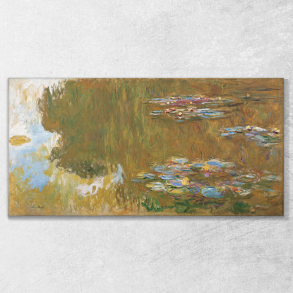 Lo Stagno Delle Ninfee Claude Monet mnt341 quadro stampato su tela