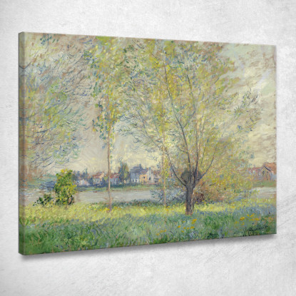 I Salici Claude Monet mnt342 quadro stampato su tela