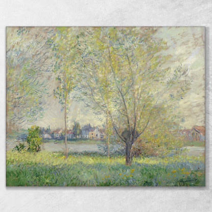 I Salici Claude Monet mnt342 quadro stampato su tela