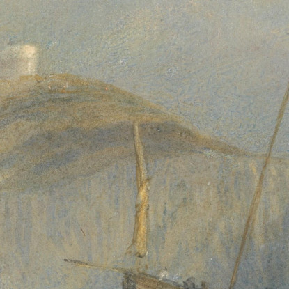 Porto E Costa Di Folkestone Fino A Dover Joseph Mallord William Turner jwt48 quadro stampato su tela