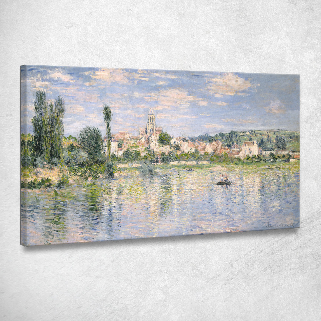 Vétheuil Nell'Estate 1880 Claude Monet mnt355 quadro stampato su tela Vétheuil Nell'Estate 1880 Claude Monet mnt355 quadro stampato su tela