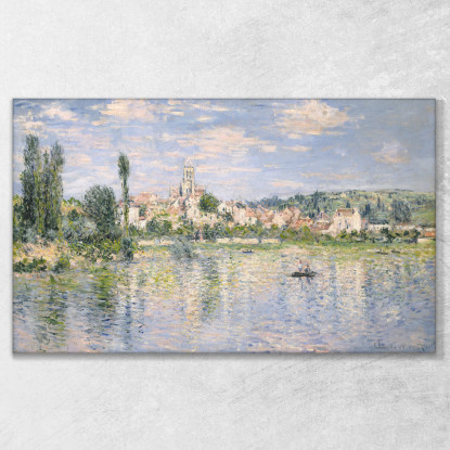 Vétheuil Nell'Estate 1880 Claude Monet mnt355 quadro stampato su tela