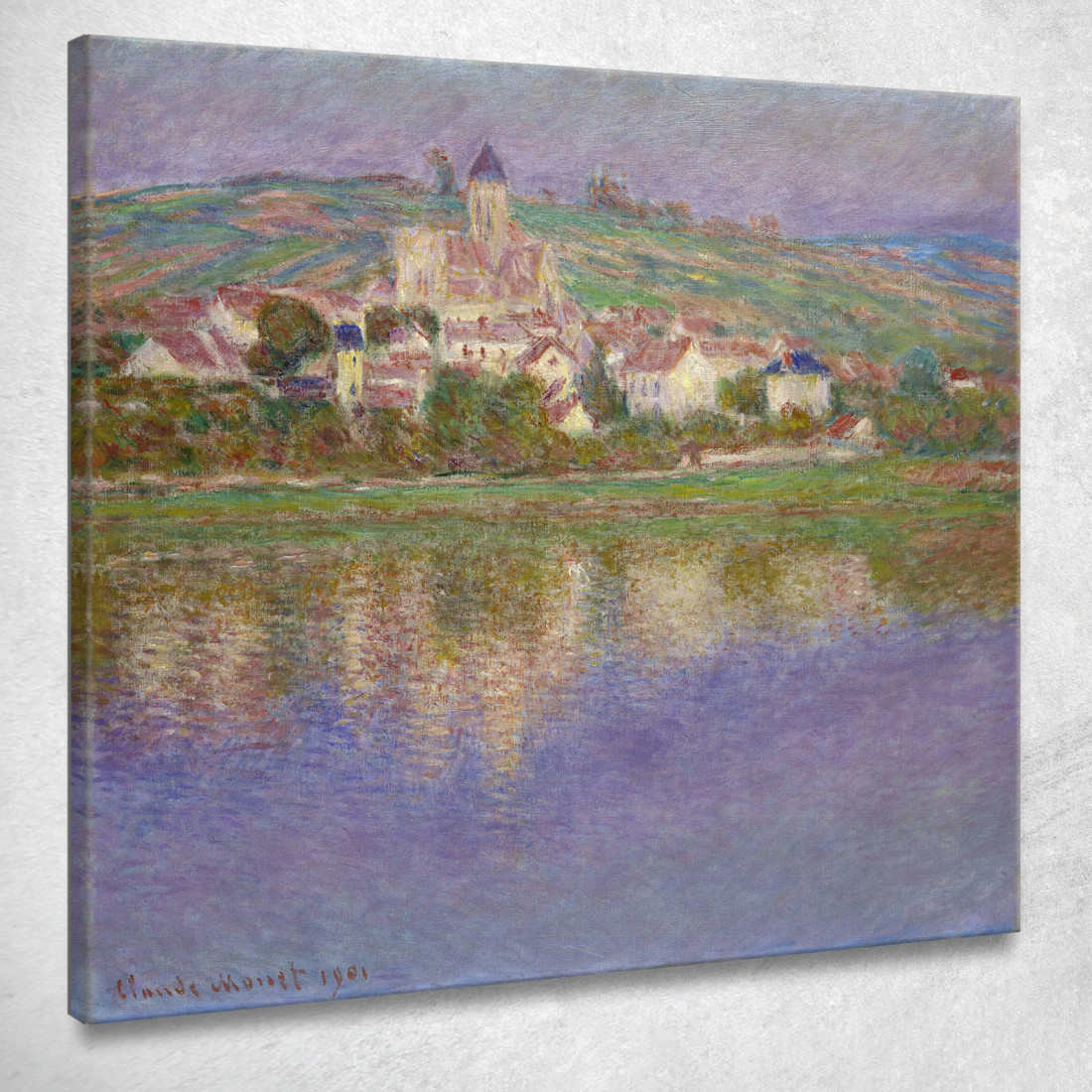 Vétheuil Claude Monet mnt356 quadro stampato su tela