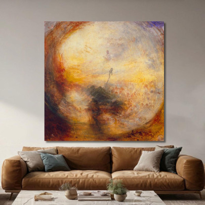 Luz Y Color La Teoría De Goethe La Mañana Después Del Diluvio La Escritura De Moisés Joseph Mallord William Turner cuadro en lie
