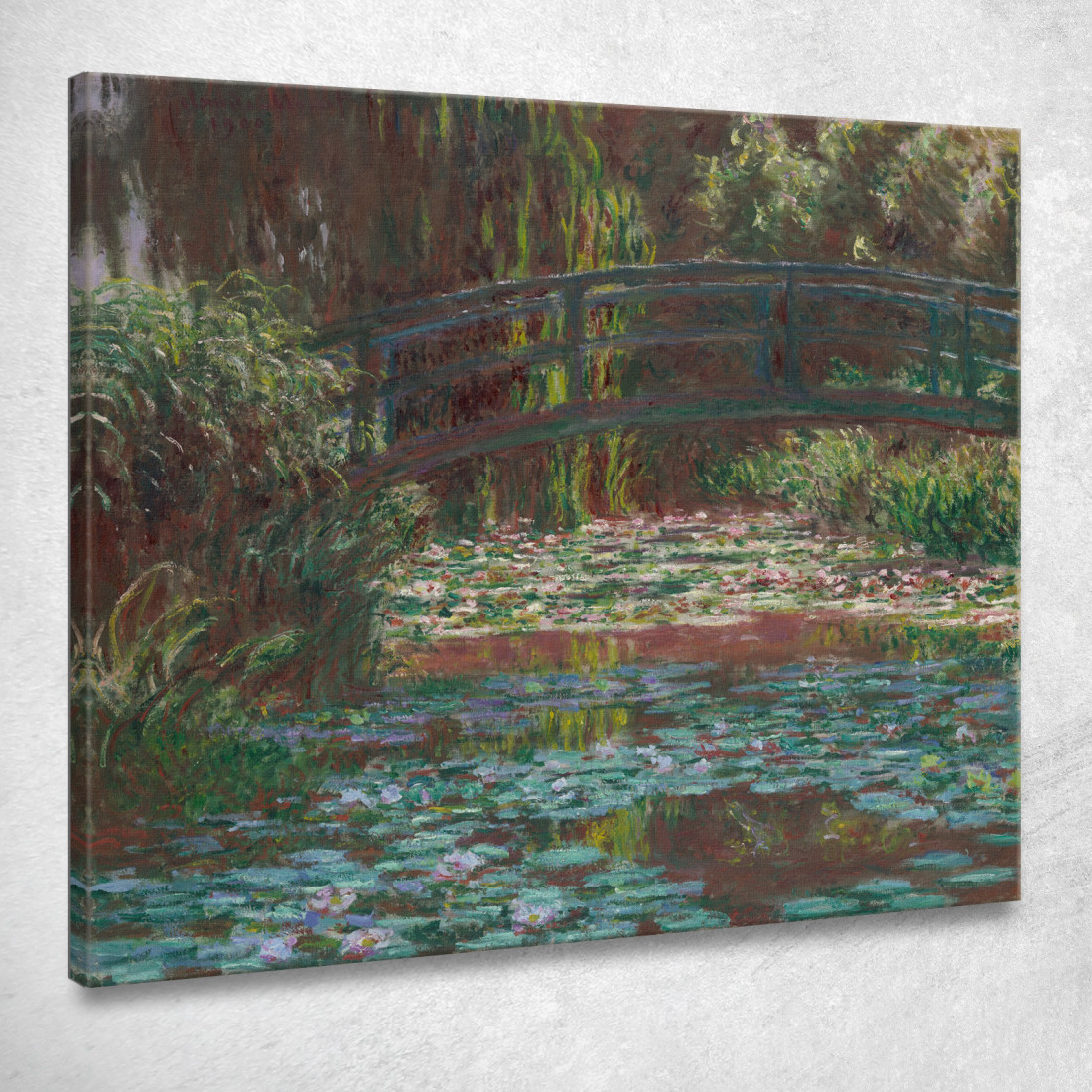 Stagno Delle Ninfee Claude Monet mnt363 quadro stampato su tela