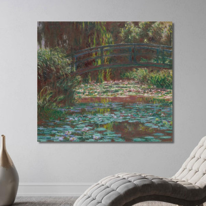 Stagno Delle Ninfee Claude Monet mnt363 quadro stampato su tela