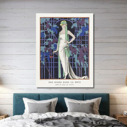 Abiti Da Sera Vale L'Abito Da Sera George Barbier gbb33 quadro stampato su tela