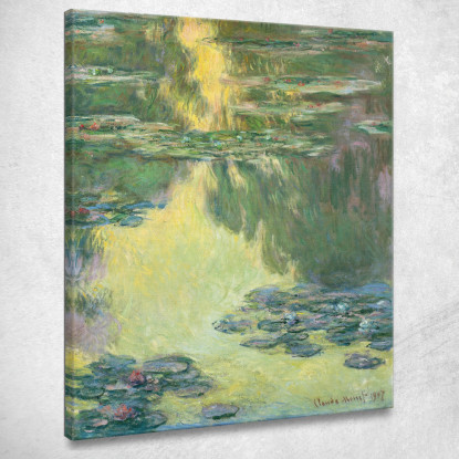 Ninfee 2 Claude Monet mnt364 quadro stampato su tela