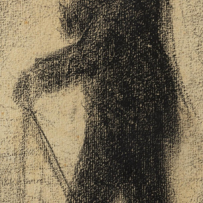 Lavorando Georges Seurat gsr14 quadro stampato su tela