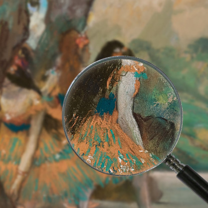 Ballerini Edgar Degas edg5 quadro stampato su tela