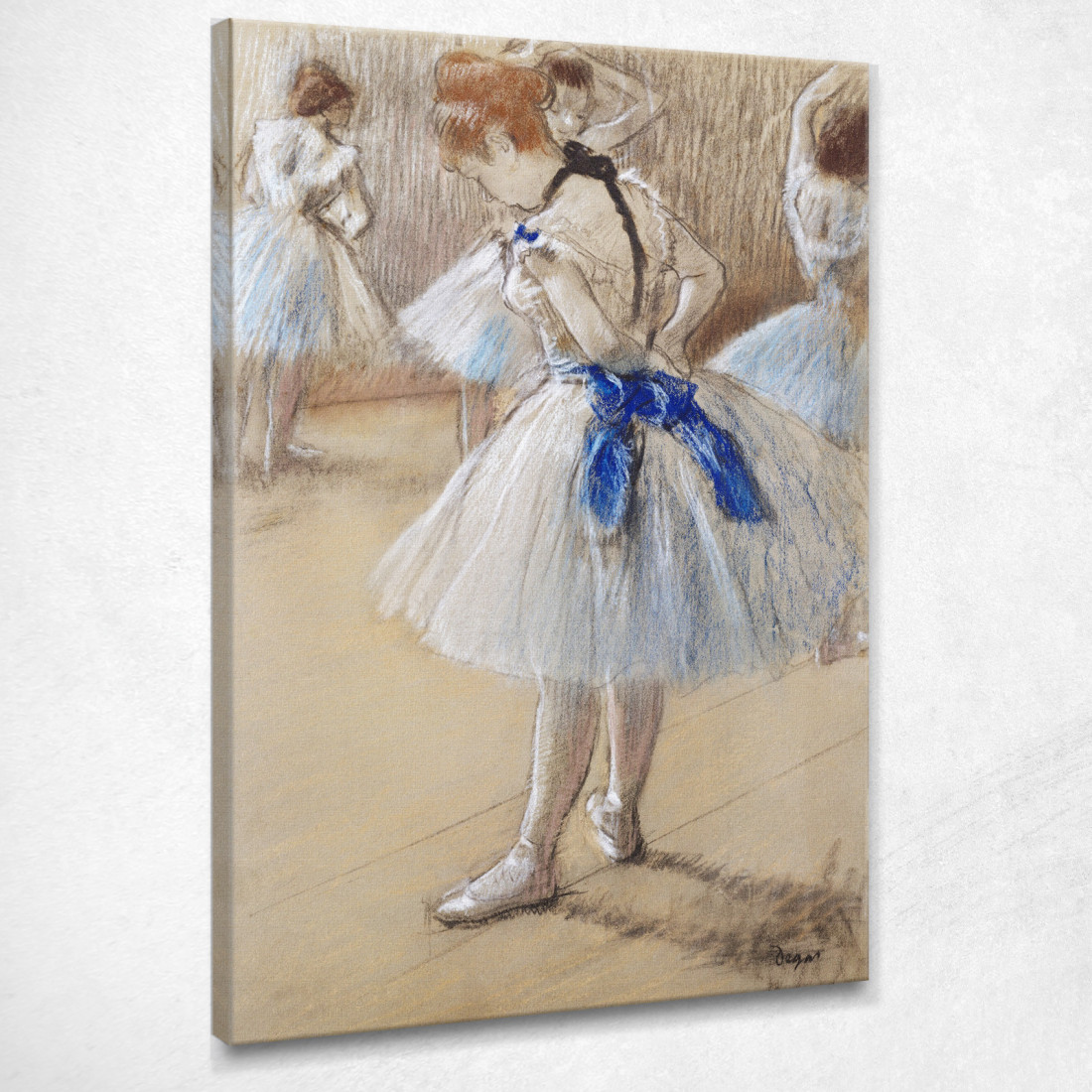 Ballerina 1880 Edgar Degas edg10 quadro stampato su tela Ballerina 1880 Edgar Degas edg10 quadro stampato su tela