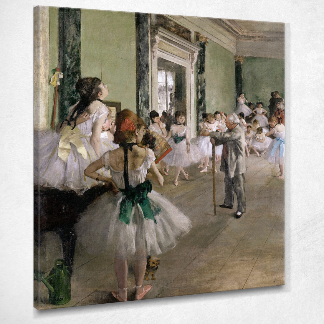 La Classe Di Danza 1875 Edgar Degas edg26 quadro stampato su tela La Classe Di Danza 1875 Edgar Degas edg26 quadro stampato su tela