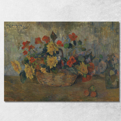 Natura Morta Di Fiori Paul Gauguin pgg29 quadro stampato su tela