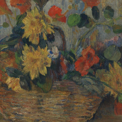 Natura Morta Di Fiori Paul Gauguin pgg29 quadro stampato su tela