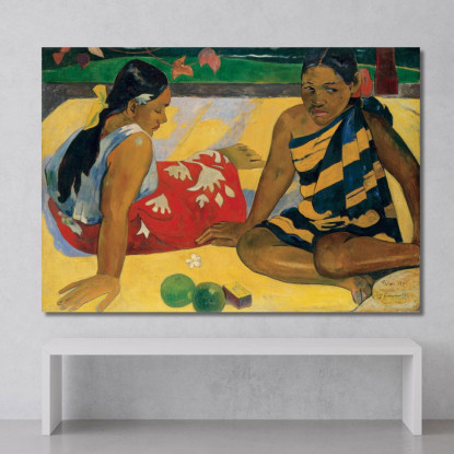 Le Parole Di Api Paul Gauguin pgg76 quadro stampato su tela