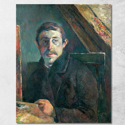 Auto Ritratto Paul Gauguin pgg92 quadro stampato su tela