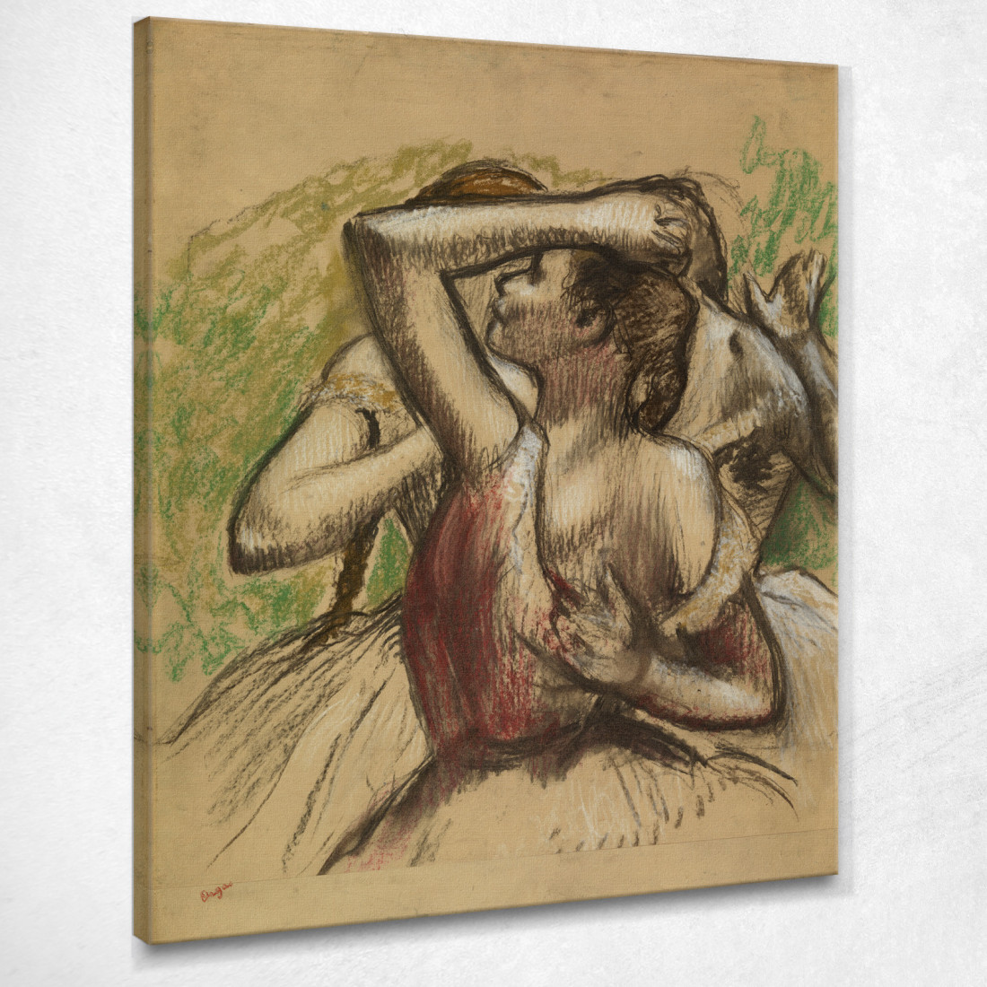 Gruppo Di Ballerine Edgar Degas edg40 quadro stampato su tela Gruppo Di Ballerine Edgar Degas edg40 quadro stampato su tela